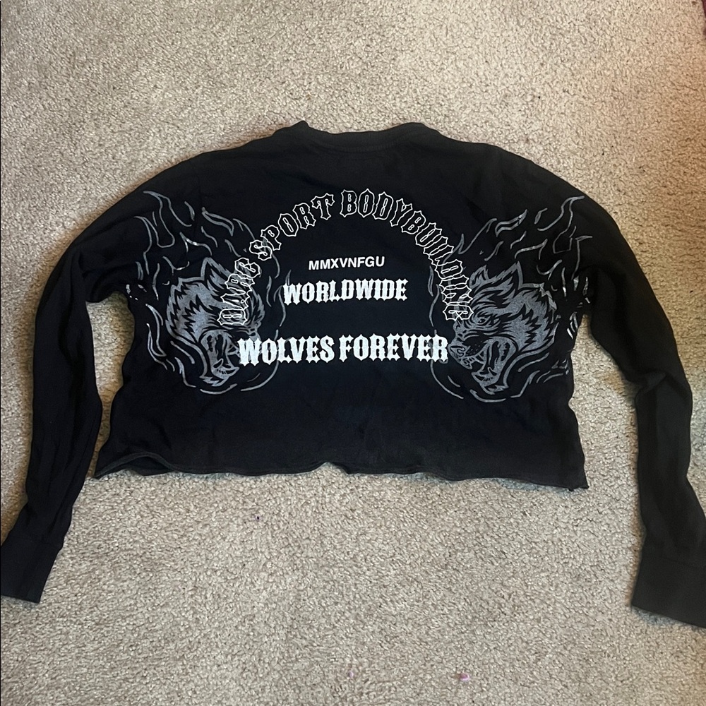Darc sport SHE long sleeve crop tee
